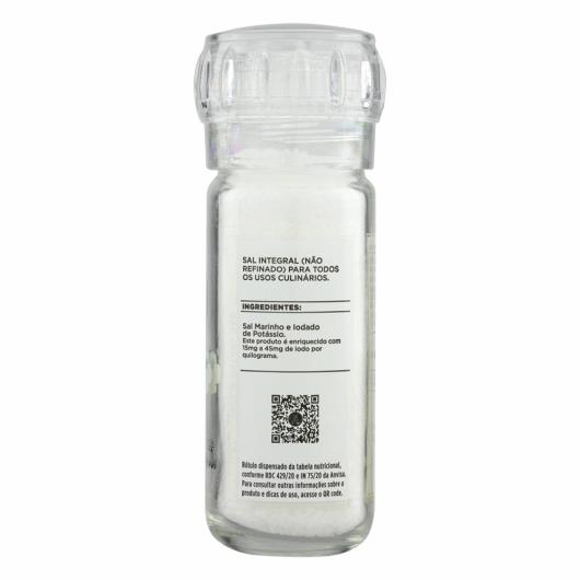 Sal Marinho com Moedor Integral BR Spices Salt Selection Vidro 100g - Imagem em destaque