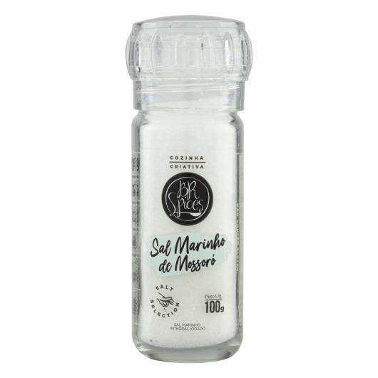 Sal Marinho com Moedor Integral BR Spices Salt Selection Vidro 100g - Imagem em destaque
