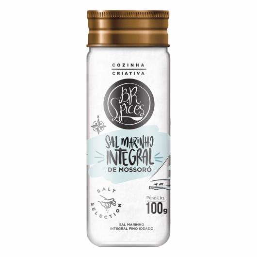 Sal Marinho Fino Integral BR Spices Salt Selection Vidro 100g - Imagem em destaque