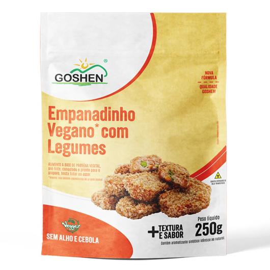 Empanadinho Vegano com Legumes Goshen Congelado Pouch 250g - Imagem em destaque