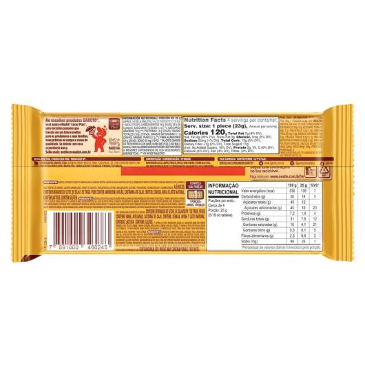 Chocolate Recheio Serenata de Amor Garoto Chocotrio 90g - Imagem em destaque