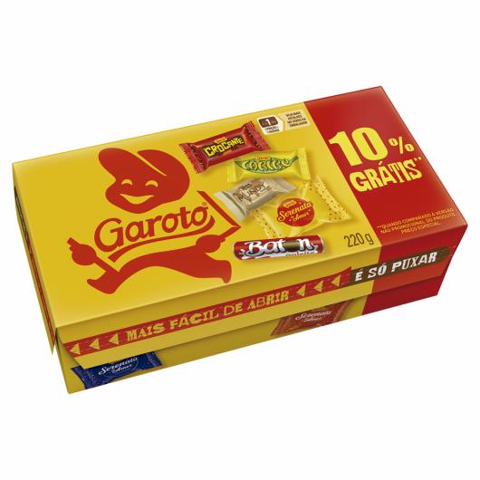 Bombom Sortido Garoto Caixa 220g 10% Grátis - Imagem em destaque