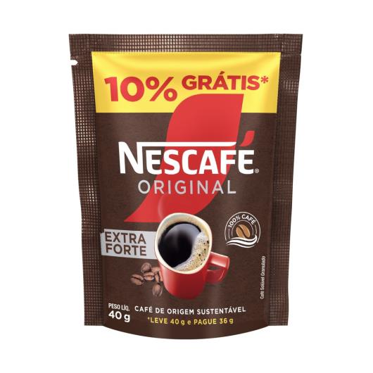 Café Solúvel Original Nescafé Sachê 40g 10% Grátis - Imagem em destaque