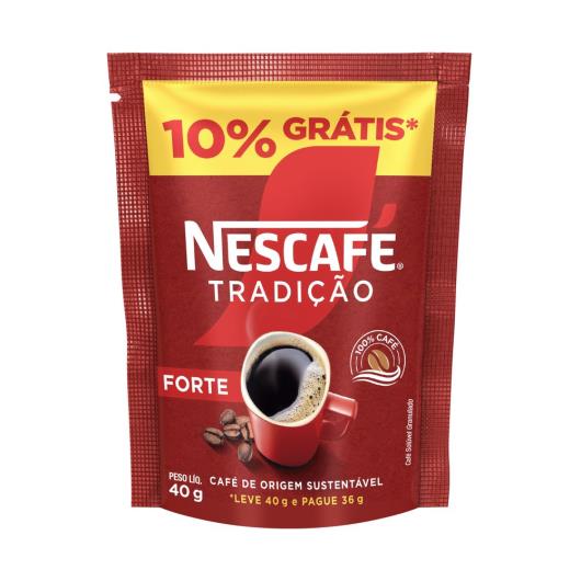 Café Solúvel Tradição Nescafé Sachê 40g 10% Grátis - Imagem em destaque