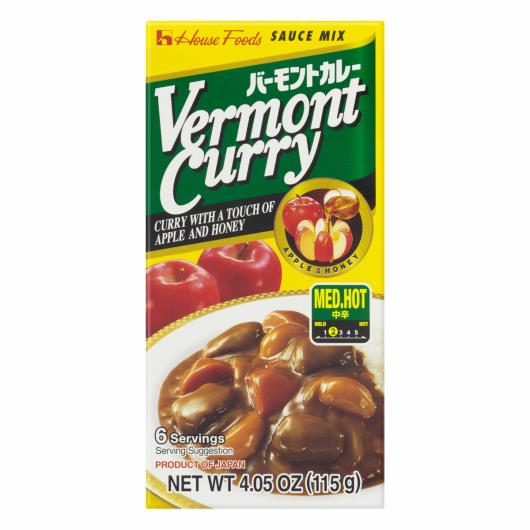 Condimento Picância Média Vermont Curry Caixa 115g - Imagem em destaque