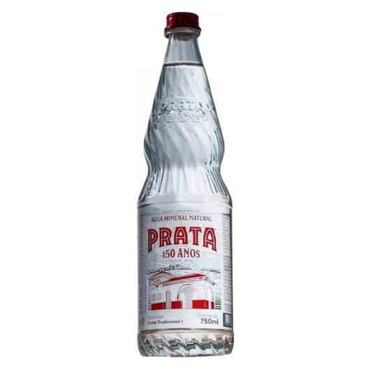 Água Mineral com Gás Prata Vidro 750ml - Imagem em destaque