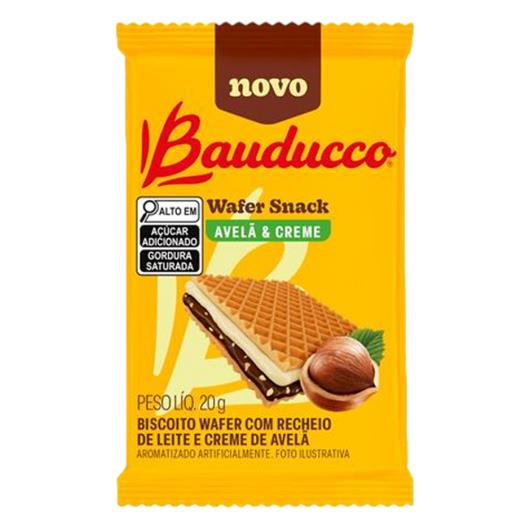 Wafer Avelã & Creme Bauducco 20g - Imagem em destaque