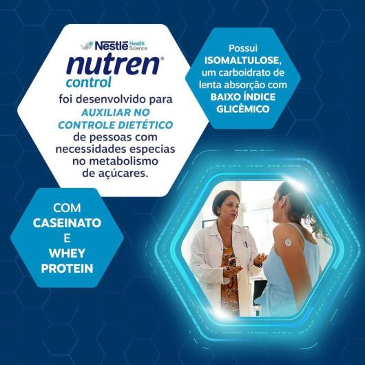 Pó para Preparo de Bebida Diet Zero Lactose sem Sabor Nutren Control Lata 740g - Imagem em destaque