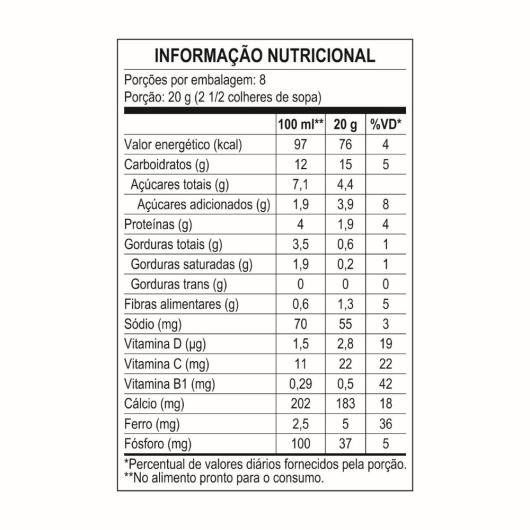 Cereal Infantil Mucilon Mucininho Sachê 160g - Imagem em destaque