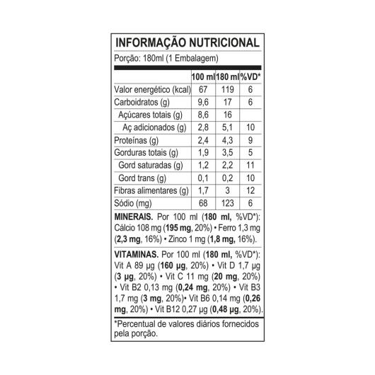 Bebida Láctea Shake Ninho Cremosinho 180ml - Imagem em destaque