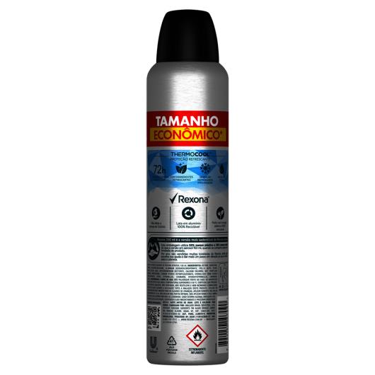 Antitranspirante Aerossol Xtracool Fresh Rexona Men 250ml Tamanho Econômico - Imagem em destaque