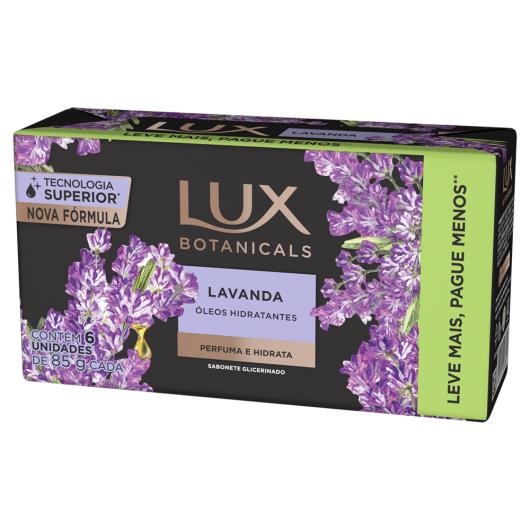 Sabonete em Barra Lavanda Lux Botanicals Pack 6 Unidades 85g Cada Leve Mais Pague Menos - Imagem em destaque