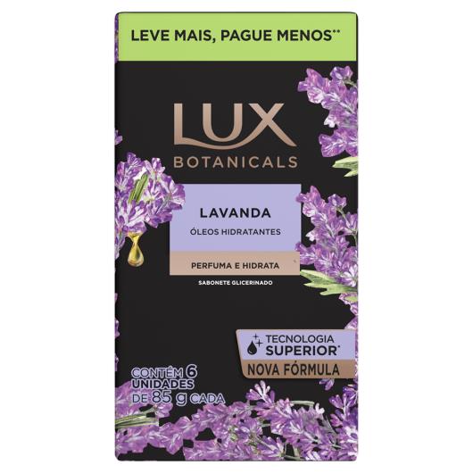Sabonete em Barra Lavanda Lux Botanicals Pack 6 Unidades 85g Cada Leve Mais Pague Menos - Imagem em destaque
