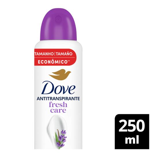 Antitranspirante Aerossol Lavanda & Baunilha Dove Fresh Care 250ml Tamanho Econômico - Imagem em destaque