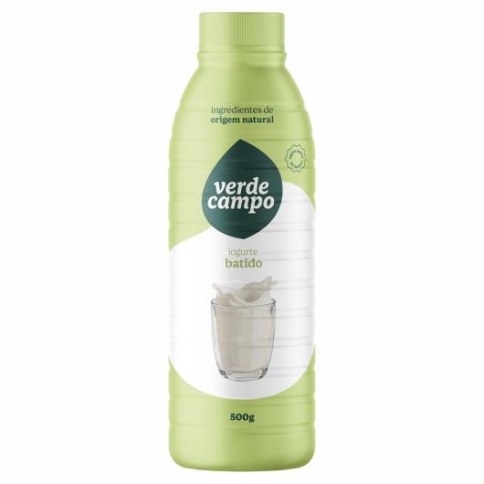 Iogurte Parcialmente Desnatado Batido Verde Campo Garrafa 500g - Imagem em destaque