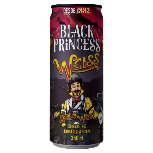 Cerveja Kristall Weizen Black Princess Doctor Weiss Lata 350ml - Imagem em destaque