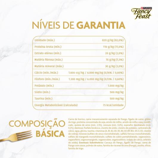 Ração Úmida para Gatos Adultos Fancy Fest Supremo Carne 75g - Imagem em destaque