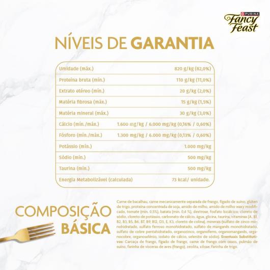 Ração Úmida para Gatos Fancy Fest Supremo Bacalhau 75g - Imagem em destaque