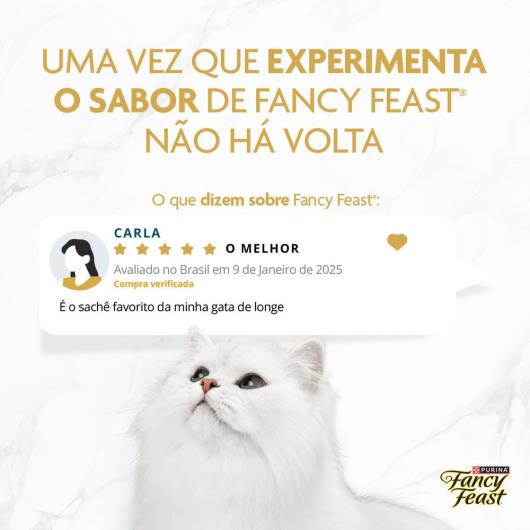 Ração Úmida para Gatos Fancy Fest Supremo Bacalhau 75g - Imagem em destaque