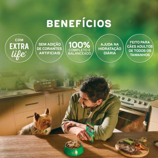 Ração Úmida para Cães Adultos Carne com Arroz Dog Chow Nutrição Reforçada 85g - Imagem em destaque