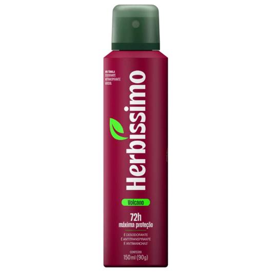 Desodorante Antitranspirante Aerossol Volcano Herbíssimo 150ml - Imagem em destaque
