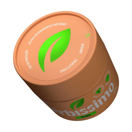 Desodorante Antitranspirante Creme Vanilla Herbíssimo Pote 55g - Imagem em destaque