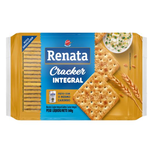 Bicoito Cracker Integral Renata 360g - Imagem em destaque