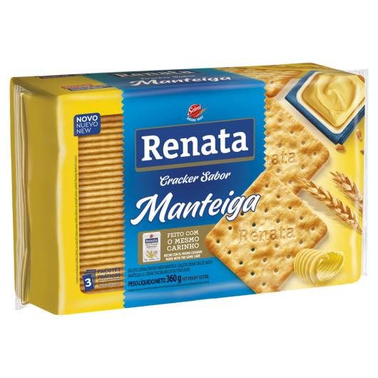 Bicoito Cracker Manteiga Renata 360g - Imagem em destaque