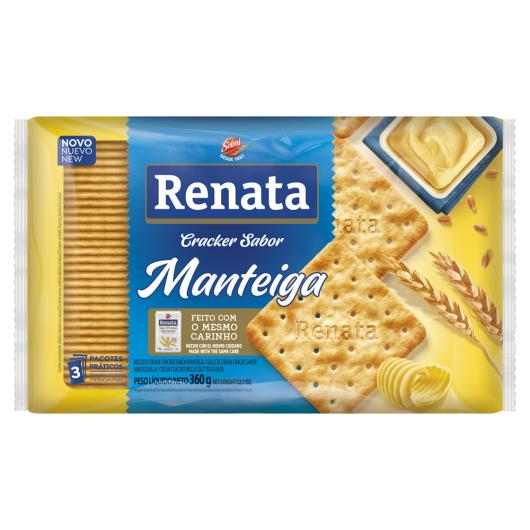 Bicoito Cracker Manteiga Renata 360g - Imagem em destaque