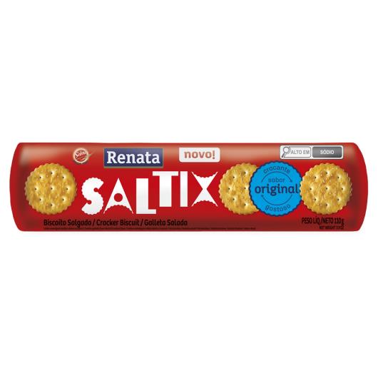 Bicoito Salgado Original Renata Saltix 110g - Imagem em destaque