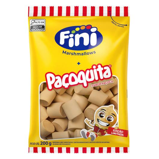 Marshmallow Fini Paçoquita 200g Edição Limitada - Imagem em destaque