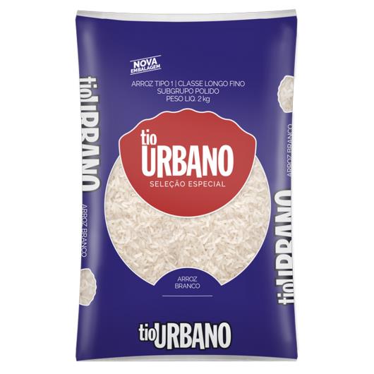 Arroz Branco Tipo 1 Tio Urbano Pacote 2kg - Imagem em destaque