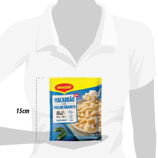 Macarrão Sabor Molho Branco Maggi Pacote 65g - Imagem em destaque