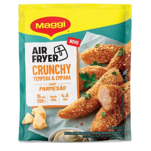 Mistura para Empanar Crunchy Parmesão Maggi Tempera & Empana Pacote 60g - Imagem em destaque