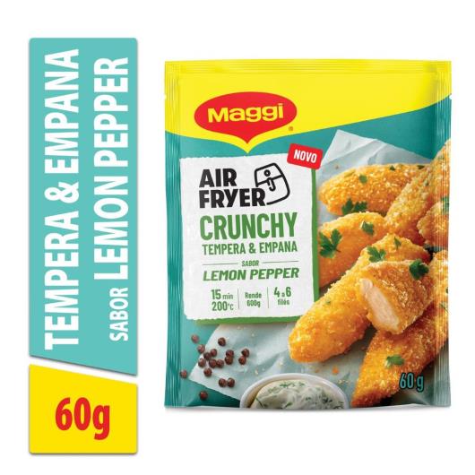 Mistura para Empanar Crunchy Lemon Pepper Maggi Tempera & Empana Pacote 60g - Imagem em destaque