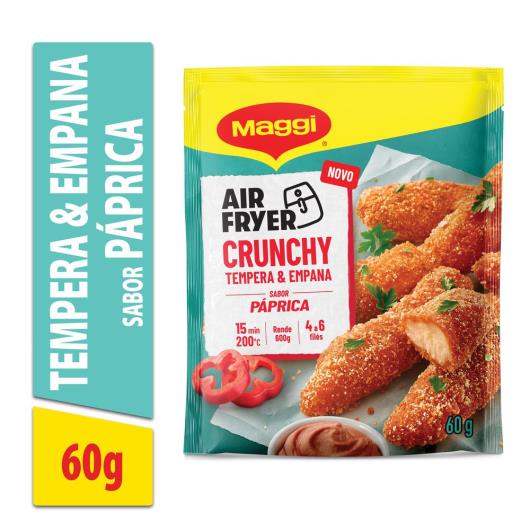Mistura para Empanar Maggi Tempera & Empana Crunchy Páprica Pacote 60g - Imagem em destaque