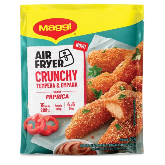 Mistura para Empanar Maggi Tempera & Empana Crunchy Páprica Pacote 60g - Imagem em destaque