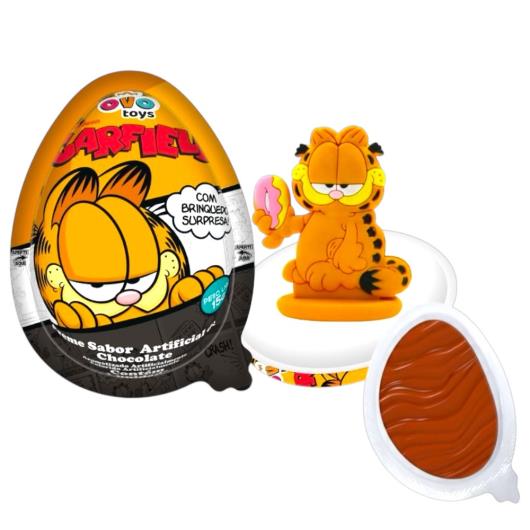 Ovo Surpresa Garfield Toys 15g Brinquedo Surpresa - Imagem em destaque
