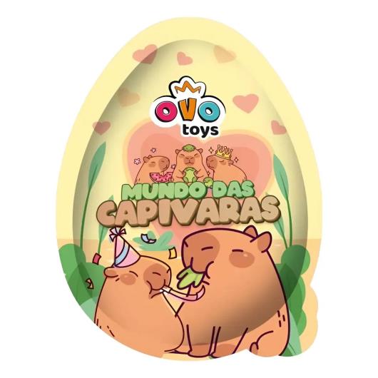 Ovo Surpresa Mundo das Capivaras Toys 9g Brinquedo Surpresa - Imagem em destaque