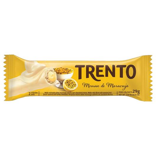 Wafer Mousse de Maracujá Trento 29g - Imagem em destaque