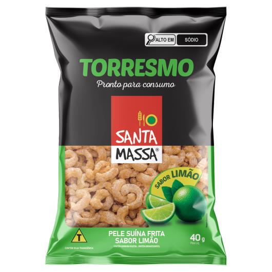 Torresmo Limão Santa Massa 40g - Imagem em destaque
