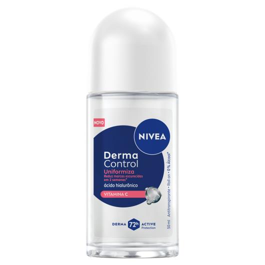 Antitranspirante Roll-On Uniformiza Nivea Derma Control 50ml - Imagem em destaque