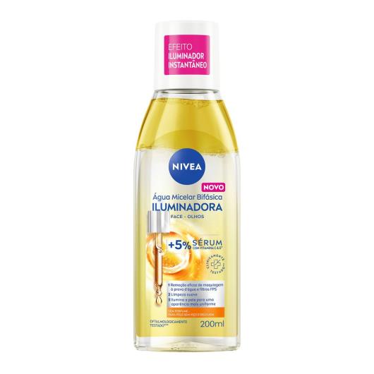 Água Micelar Bifásica Iluminadora sem Perfume Nivea Frasco 200ml - Imagem em destaque