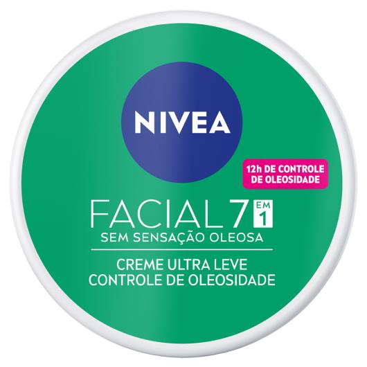 Creme Facial Efeito Matte 7 em 1 Controle de Oleosidade Nivea Pote 100g - Imagem em destaque