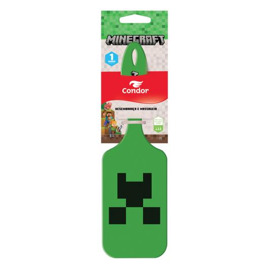 Escova para Cabelo Infantil Raquete Minecraft Condor - Imagem em destaque