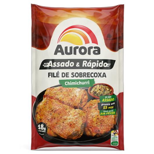 Filé de Sobrecoxa Chimichurri Aurora Assado & Rápido Congelado 500g - Imagem em destaque