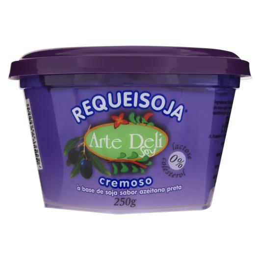 Pasta de Soja Azeitona Preta Arte Deli RequeiSoja Pote 250g - Imagem em destaque