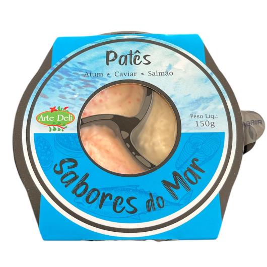 Patê Sabores do Mar Atum, Caviar e Salmão Arte Deli 150g - Imagem em destaque