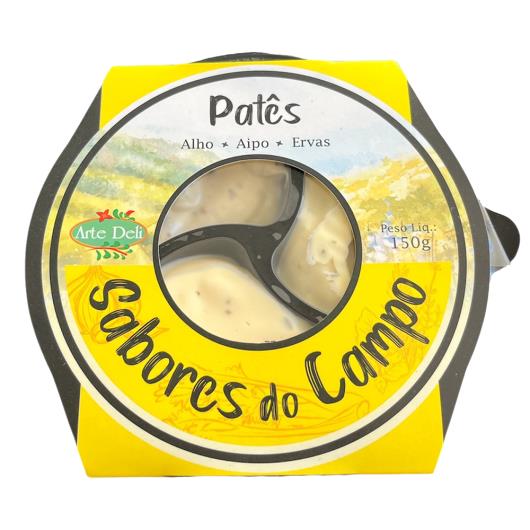 Patê Sabores do Campo Alho, Aipo e Ervas Arte Deli 150g - Imagem em destaque