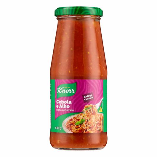 Molho de Tomate Cebola e Alho Knorr Vidro 430g - Imagem em destaque